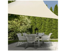 Tendal Vela Triangular Crema 3,6 Mt