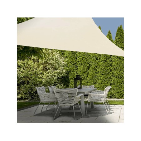 Tendal Vela Triangular Crema 3,6 Mt