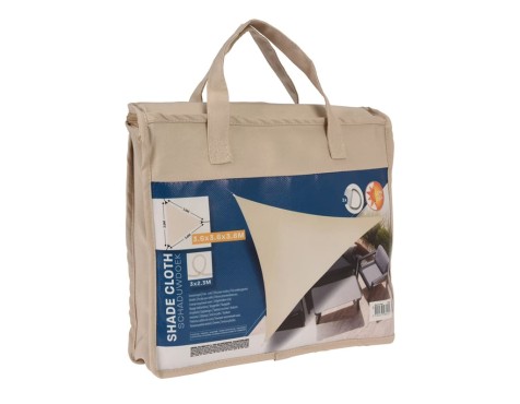 Tendal Vela Triangular Crema 3,6 Mt