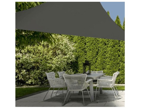 Tendal Vela Triangular Gris 3,6 Mt