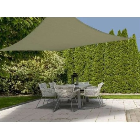 Tendal Vela Quadrat Verd 3X3Mt