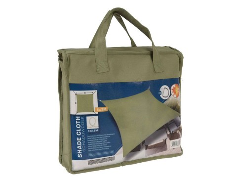 Tendal Vela Quadrat Verd 3X3Mt