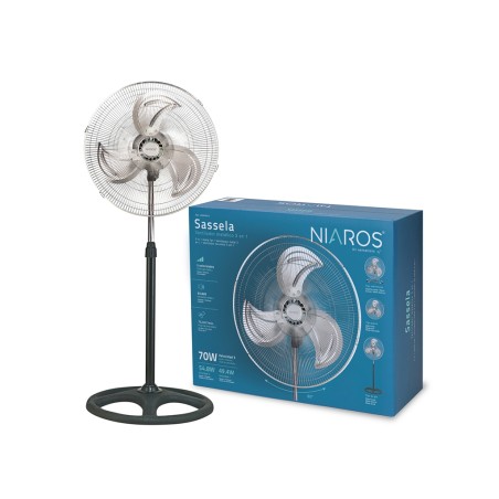 Ventilador De Pie 3 En 1 Sassela