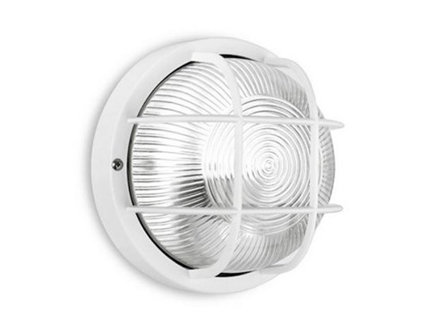 Aplique Redondo Tarragona Blanco e27-40w