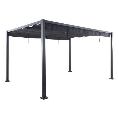 Pérgola Jardín Toldo Corredero Zalya Gris Pizarra