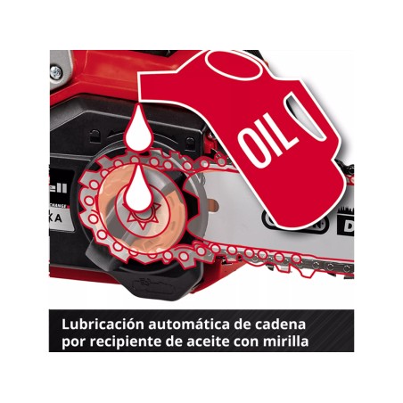 Motoserra A Bateria Einhell Fortexxa 18/30