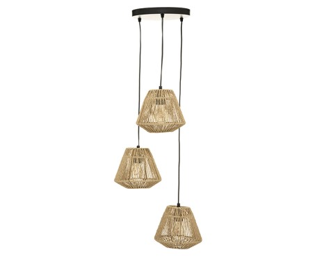 Lámpara De Techo Colgante Jily Natural