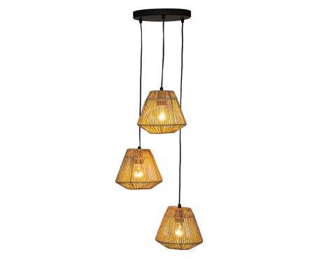 Lámpara De Techo Colgante Jily Natural
