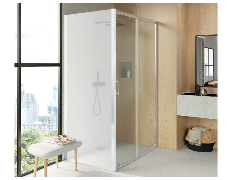Fix+Porta Corredissa f2 Vidre Transparent Antical