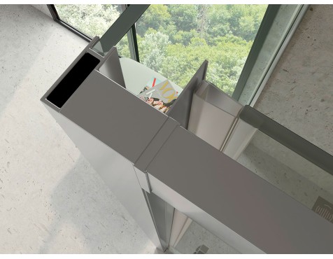 Fix+Porta Corredissa f2 Vidre Transparent Antical