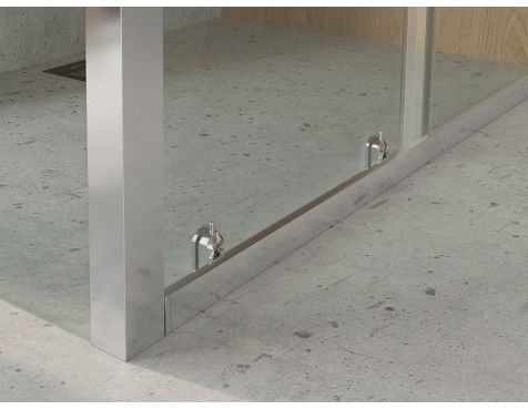 Fix+Porta Corredissa f2 Vidre Transparent Antical