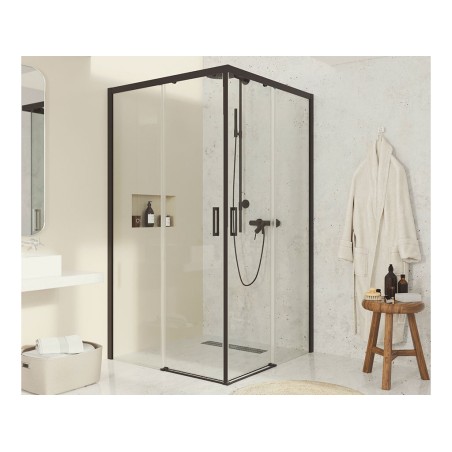 Fi Mampara Rectangular 2 Puertas+Fijo