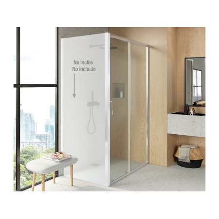 Fix+Porta Corredissa f2 Vidre Transparent Antical