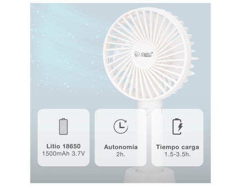 Mini Ventilador Usb Balu Blanc