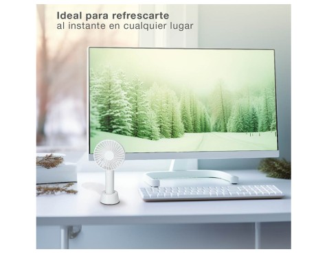 Mini Ventilador Usb Balu Blanc