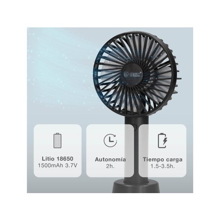 Mini Ventilador Usb Balu Negro