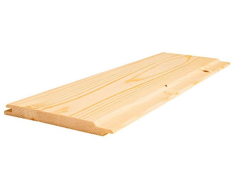 Revestimiento De Madera Abeto S/F Barnizado