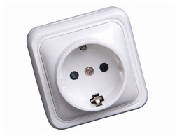 Endoll Schuko Simon Alfa Blanca