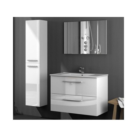 Columna Suspesa Aruba 2 Portes Blanc Lacat
