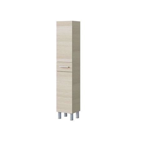 Columna De Baño Athena 2 Puertas+Cajón Roble