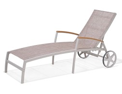 Tumbona Jardín Essence Eucalipto Beige