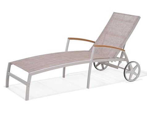 Tumbona Jardín Essence Eucalipto Beige