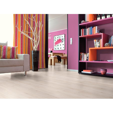 Suelo Laminado Advanced Trend Oak White