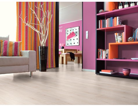 Suelo Laminado Advanced Trend Oak White