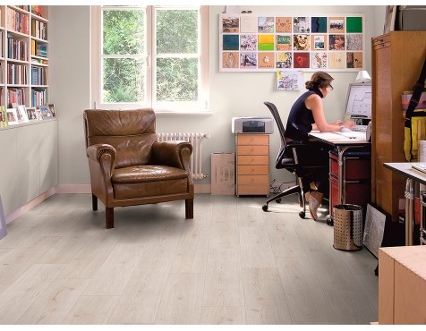 Suelo Laminado Advanced Trend Oak White