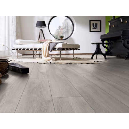 Suelo Laminado Advanced Roble Premium Gris