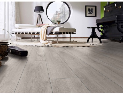 Suelo Laminado Advanced Roble Premium Gris
