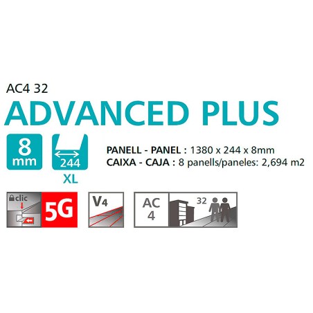 Parquet Advanced Plus Sommer Oak Light Grey