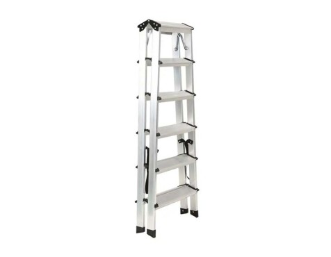 Taburete De Aluminio 6X6 Peldaños
