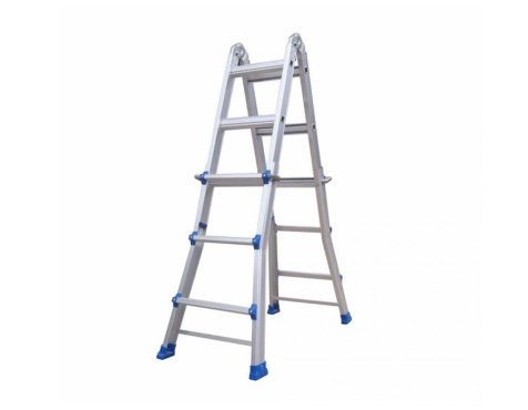 Escalera Multiposiciones Aluminio 4X4 Peldaños
