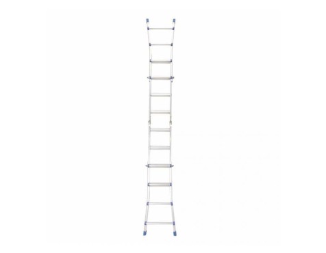 Escalera Multiposiciones Aluminio 4X4 Peldaños