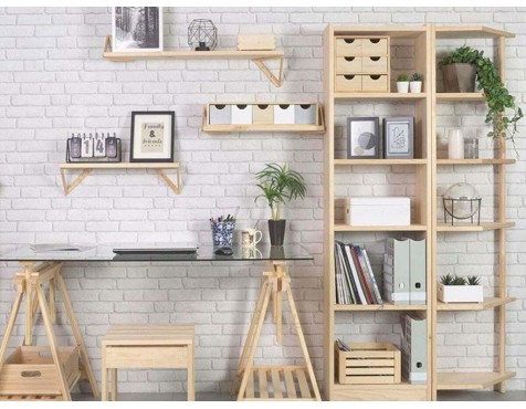 Cajonera 3X2 Minibloc Pino Macizo Natural