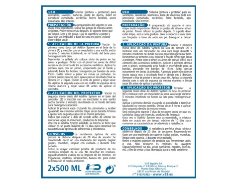 Esmalt Sanitaris v33 Blanc
