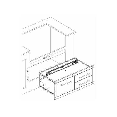 Módulo 2+1 Cajón Broil King®
