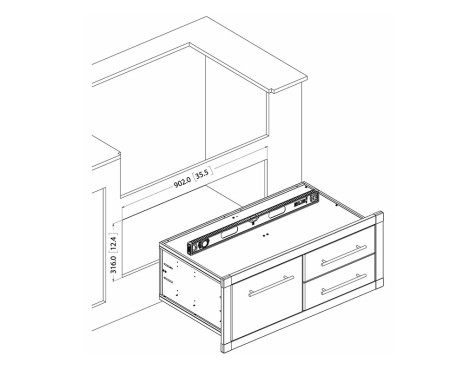 Módulo 2+1 Cajón Broil King®