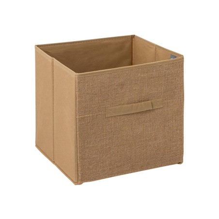 Caja De Tela Yute Beige