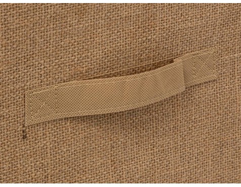 Caja De Tela Yute Beige