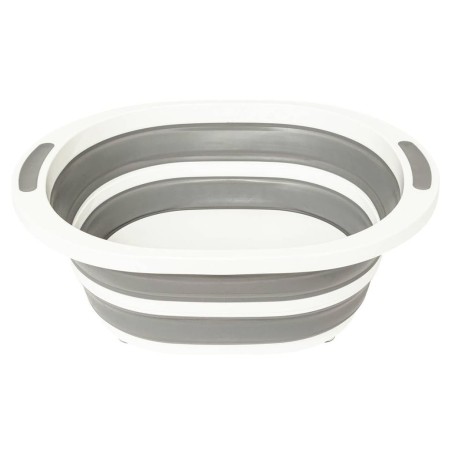 Cistella Plegable Amb Tap Blanc I Gris 8 Lt