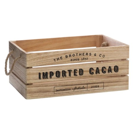 Caja De Madera Denys Natural L