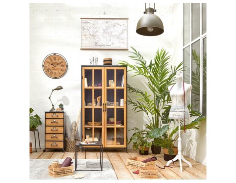 Caja De Madera Denys Natural L