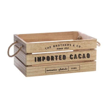 Caja De Madera Denys Natural M