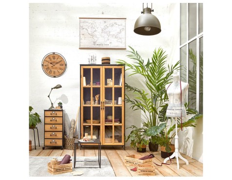 Caja De Madera Denys Natural M