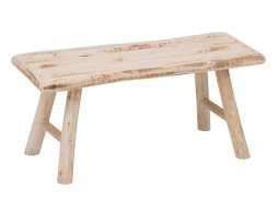 Banco De Madera Woody Natural