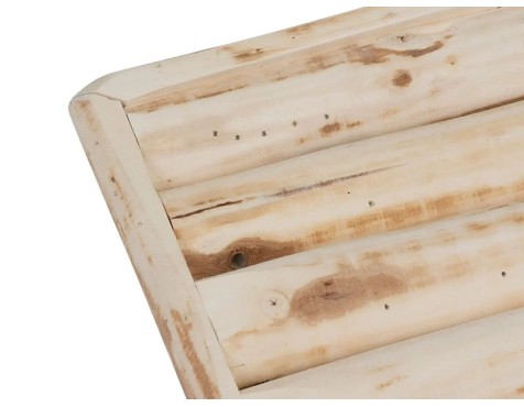 Banco De Madera Woody Natural
