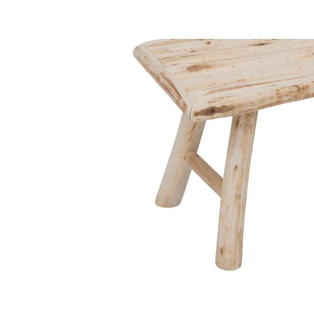 Banco De Madera Woody Natural