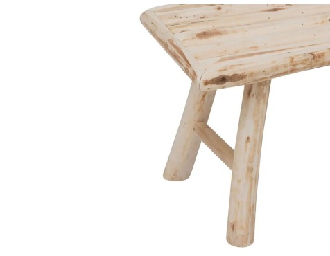Banco De Madera Woody Natural